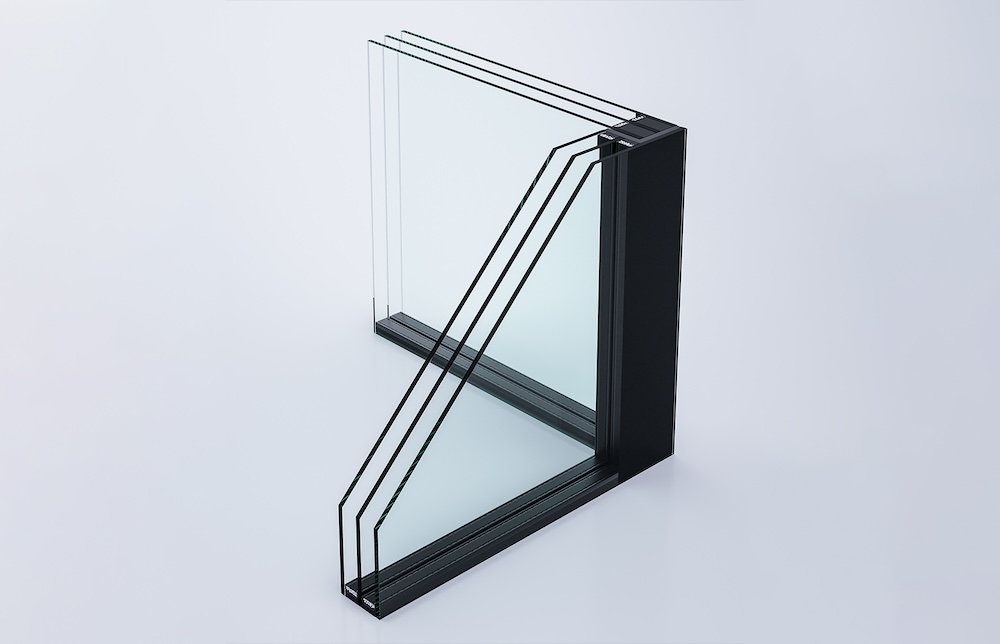 Narożnik Glass Corner - szyba ze stepem